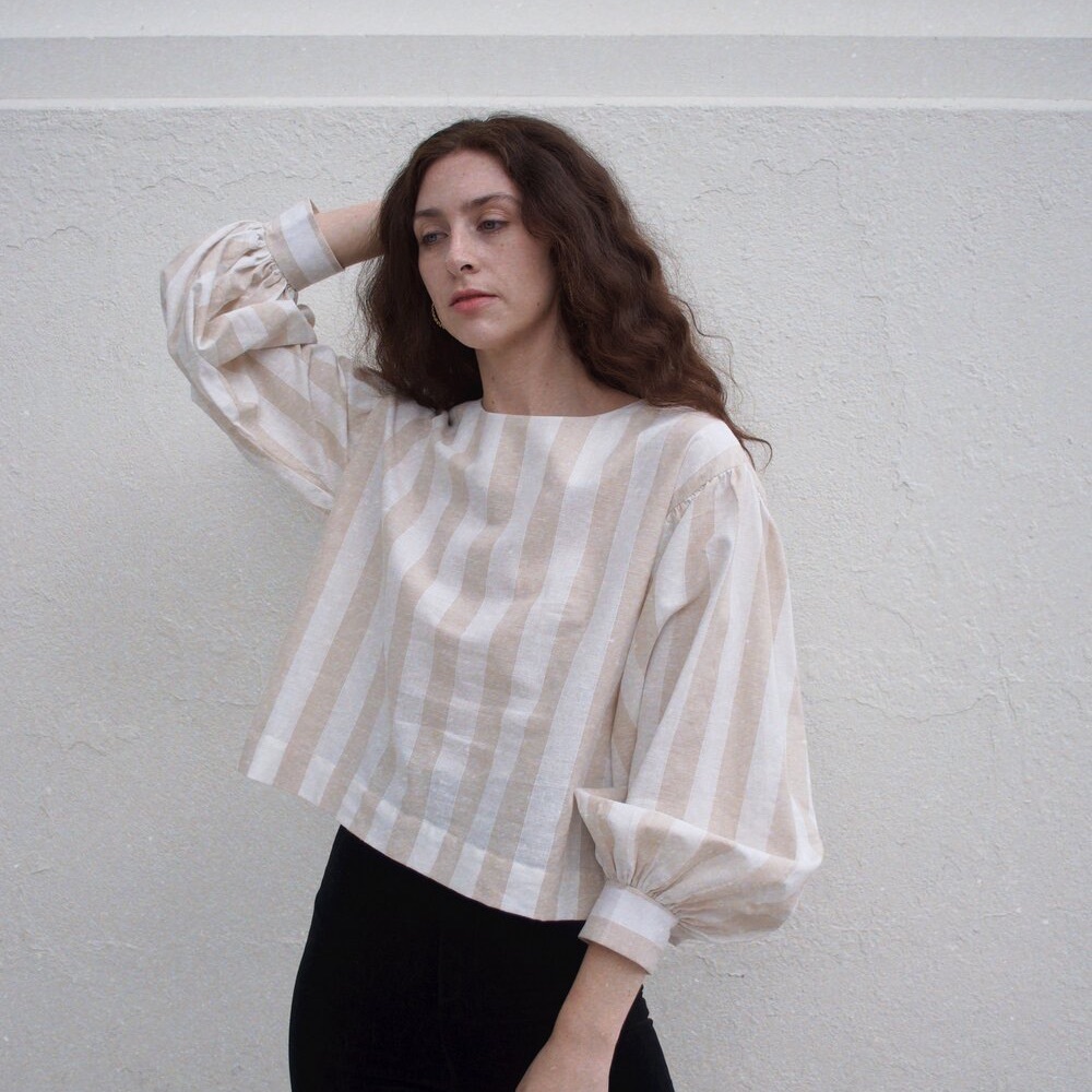 et Tigre Lily Top in Cream